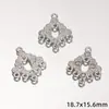 Liga de Prata Antiga Estilo Retro Novo Chinês Pingente Acessórios DIY Pingente de Chaveiro Borboleta Coração Pingente Colar Pulseira Joias