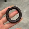 Goma para el pelo satinada floral Maillard para mujer, alta elasticidad, liga para el pelo duradera que no daña el cabello, accesorio elástico para el pelo