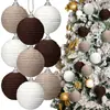 Decoração de Árvore de Natal de Novo Produto Transfronteiriça Decoração Feita à Mão Presente Pendurado Corda de Algodão Bola de Natal Pequeno Pingente Pingente de Atmosfera Festiva