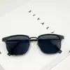 Óculos de Sol Coloridos Retro Ultra-Leves com Linha da Sobrancelha e Armação Grande, Óculos Tendência Cool Unissex, Óculos de Sol Anti-UV para o Dia a Dia