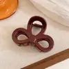 Pinza para el pelo Ankora Placa Roja Pasador de Pelo Femenino Adulto Pinza de Tiburón Pasador de Pelo Tocado Pasador en la Parte Posterior de la Cabeza