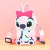 Atacado do fabricante bolsa transversal de silicone, porta-moedas infantil, bolsa de celular com zíper de ombro único, bolsa de armazenamento de brinquedos para jardim de infância para meninas
