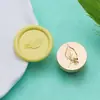 Nuevas Cabezas de Sello de Cobre Serie Floral en Relieve con Diseños de Cereza, Crisantemo Silvestre y Fresa, Cabezas de Sello de Cera Vegetal Artísticas, Venta al por Mayor de Fábrica
