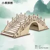 Quebra-Cabeça 3D de Madeira Mais Vendido Modelo de Edifício Antigo Brinquedo Educacional DIY de Montagem Manual Decoração para Barracas