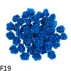 100 Piezas cabeza de flor de pe rosa 3.5cm flor de espuma accesorios de decoración de caja de dulces de boda flor de espuma de simulación flor artificial