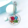 Chaveiro de Acrílico com Bênçãos para o Vestibular, Pingente Fofo, Presente para Estudante, Atacado, Chaveiro de Carro, Estilo Fofo