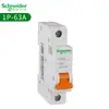 Interruptor automático Schneider serie E9 interruptor automático miniatura pequeño doméstico abierto al aire con protección contra fugas protección contra sobretensión y subtensión