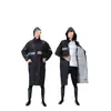 Impermeable largo para hombre, protección de cuerpo completo contra lluvia intensa, impermeable de una pieza para adultos para ciclismo, adecuado para bicicletas eléctricas y motocicletas