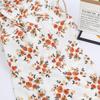 Telas para Vestidos de Primavera y Verano, Lino Hibisco Flor Grande Telas para Camisas, Telas de Poliéster Lisas, Telas de Gasa Opaca Estampadas