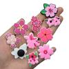 Creativo Nuevo Dibujo Animado Zapatos de Flor de Cerezo Zapatos de Flores Hebilla Zapatos con Agujeros Accesorios DIY Personalizado Transfronterizo Accesorios para Zapatos de Flores