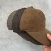 Gorra de Béisbol de Lana a Cuadros Finos para Otoño e Invierno para Mujer Estilo Coreano Moda Versátil Lujo Ligero Exterior Visera Curva Gorra de Pato