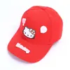 Boné de Baseball Colorido Dopamina para Bebê Menina com Doce Design de Gato Pipa, Novo Chapéu Fofo de Proteção Solar para Crianças na Primavera e Verão