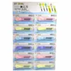 Mini Cuchillo Utilitario Portátil Transparente para Estudiantes, Cuchillo para Cortar Papel, Cuchillo de Manualidades para Papelería, Cuchillo para Abrir Paquetes, Cuchillo para Papel Tapiz