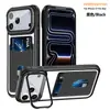 Adequado para iPhone 18 Pro Max Porta-Cartão Suporte Capa de Celular Apple 17 Qiying Sensação de Pele Capa Protetora Anti-Queda