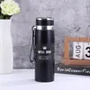 Comércio exterior aço inoxidável 316 pote de viagem a vácuo cor degradê pote com alça chaleira esportiva grande capacidade copo a vácuo para exterior