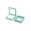 Modelo Completo Caja de Embalaje Suspensión de Película PE de Plástico Caja de Exhibición de Joyería para Anillo Collar Caja de Embalaje de Almacenamiento de Regalo