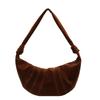 Bolso Dumpling de Moda Trendy Ins para Mujer 2025 Primavera Nuevo Retro Casual Gran Capacidad Bolso de Hombro Bolso Cruzado para Mujer