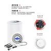 Purificador de Aire DIY Elemento de Filtro 5S 220V a 12V para Eliminar Humo Alérgenos Velocidad Ajustable 20S Ventilador Redondo