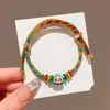 Pulsera de Hilo Rojo de Bebé de Dibujos Animados 2026 Nuevo Estilo Bendición Pequeño Zongzi Pulsera Estilo Chino Festival del Bote del Dragón Hilo de Cinco Colores Ajustable Venta al por Mayor
