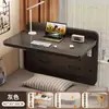 Escritorio Cama de Dormitorio Escritorio Escritorio de Estudiante Escritorio de Estudio Mesa de Noche para Persona Perezosa Escritorio Pequeño Tablero Plegable Almacenamiento Escritorio para Computadora