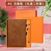 Set de regalo de cuaderno de tapa dura estilo ejecutivo con logotipo personalizable, ideal como regalos corporativos, obsequios o recuerdos