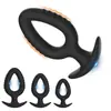 Próstata Punto G Femenino Tapón Anal de Silicona Tapón Anal de Silicona Portátil para Exterior Tapón Anal Productos para Adultos