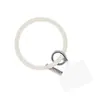Pulsera de Silicona Redonda con Explosiones Transfronterizas Lanyard para Teléfono Móvil Llave Pulsera de Muñeca Antiperdida Anticaída para Teléfono Móvil Llavero para Teléfono Móvil