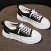 Zapatos Blancos de Piel Genuina Nuevos Four Seasons Otoño 2026 Versátiles de Malla Transpirables Ligeros Suela Gruesa Suela Suave Superficie Suave Zapatos para Mujer