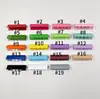Clips de Cinta Pintados de Colores, Piezas de Accesorios DIY Hechas a Mano, Clips para Cuerda, Cierres de Hebilla, Hebillas de Cinturón, Serie de Colores de Moda al por Mayor