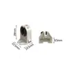 Portalámparas fluorescente T5T8, soporte de rejilla para base de lámpara, pie de lámpara giratorio antiguo, accesorios de fijación para tubo de lámpara LED G13/G5