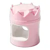 Lámpara de Corona para Uñas Artísticas Pegatinas de Uñas Portables Lámpara de Horneado de Secado Rápido de Gel UV Recargable Portátil Elegante Lámpara para Uñas