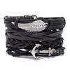 Directamente del fabricante: Pulseras de Pareja Transfronterizas para Hombres y Mujeres, Pulseras Vintage de Plumas Estilo Coreano, Conjuntos de Pulseras de Moda