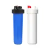 Botella de filtro de gran capacidad de 20 pulgadas para filtración de toda la casa, filtro de agua comercial, prefiltro de alto flujo, botella de filtro purificador de agua