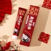 Set de Artículos de Tocador para Boda, un Par de Tazas de Boda, Cepillo de Dientes Rojo, Vaso para Enjuague Bucal, Jabonera, Artículos de Dote, Regalo de Boda