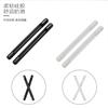 Acessórios de capa antiderrapante para óculos, suporte de silicone para orelha, clipe de limpeza, fivela traseira para orelha, gancho fixo anti-queda, proteção para haste de óculos, capa para pé
