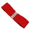 Sello de Cintura Cinturón Ancho Elástico de Alta Gama con Patrón de Maíz para Mujer Cinturón Decorativo Versátil para Vestido de Mujer Sello de Cintura Exterior