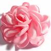 Flor Lateral Quemada Flor de Rosa Tostada Vintage Accesorios para el Cabello Rizados Flor de Camelia Lado Caliente Flor de Cabeza 5cm