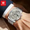 Relojes de la marca Oli con respaldo de estrellas explosiones transfronterizas relojes de cuarzo multifuncionales relojes de hombre de negocios impermeables