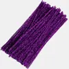 Pacote de Material para Bouquet de Varetas Torcidas Feito à Mão DIY Veludo Criptografado Zinco Especial Macaron Cor Mista Tiras de Lã Vareta Torcida Atacado