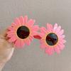 Gafas de sol de moda para niñas, divertidas y bonitas de dibujos animados para cumpleaños, populares en internet de Corea del Sur, accesorios de fotos para niñas.