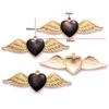 Estilo Gótico Retro Calavera Corazón Cruz Goteando Aceite DIY Aleación Joyería Accesorios Pulsera Collar Colgante W273