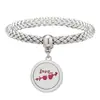 Pulsera Vibratoria de Acero Inoxidable para Aromaterapia Repelente de Mosquitos Árbol de la Vida Caja de Perfume con Aceite Esencial Pulsera Magnético-estrictiva para Parejas