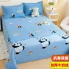 Sábana de Cama de Invierno con Felpa Extra Single Pieza Terciopelo de Leche Dormitorio Estudiantil Individual Doble Coral Franela Polar Felpa Funda de Edredón Niños