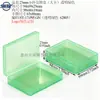 Caja de almacenamiento para cartas de juego, caja de cartas transparente con temática de abejas, portatarjetas de plástico, caja rectangular para cartas de póker, juego de 2 cajas de PP
