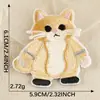 Venta Directa de Fábrica Original Parche de Gato Lindo de Dibujos Animados Decoración Accesorios para Ropa Funda de Teléfono Taza de Agua Parche Bordado