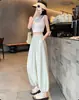 Calça Lanterna Estilo Japonês para Mulheres, Calças Finas de Seda de Gelo Yamamoto para Primavera e Verão, Calças Harem Cropped Soltas Emagrecedoras, Calças Esportivas Plissadas