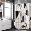 Actividades de Año Nuevo Explosiones Transfronterizas 100g Cortina de Ducha Estampada Impermeable Textil de Primavera Cortina de Baño Cortina Divisoria de Baño