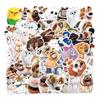 50 Mascotas Gran Secreto Animal Niños Recompensa Pegatinas Impermeable Cuaderno Taza de Agua Equipaje Papelería Transfronterizo