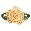 Fábrica de Fitas Folha em Oito 3D Decoração Floral Feita à Mão Fita de Cetim de Poliéster Fita de Organza Decoração de Folha Fita Floral