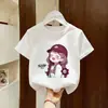 Camiseta de Manga Corta para Niña 2026 Nueva Verano Niñas Niños Grandes Manga Media Ropa para Niñas Tops para Niños Ropa para Niños Ropa de Algodón Puro T